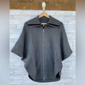 Cotton By Autumn Cashmere Women’s Zip Up Poncho size small EUC.